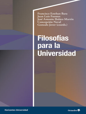 cover image of Filosofías para la Universidad